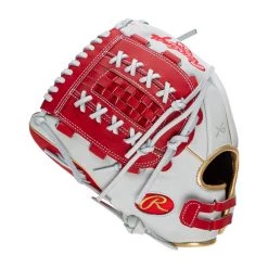 Cheap 🥰 Rawlings Liberty Advanced Color Sync 12.5" Fastpitch Softball Glove: RLA125-18S Red, White ❤️ -Glovegear Store 58fb 10 21 rawlings liberty advanced color sync 12 5 fastpitch softball glove rla125 18s 31693 17 l