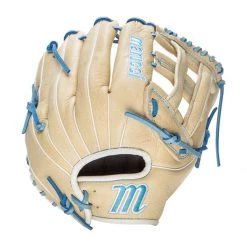 Cheap 🛒 Marucci Palmetto Series 12.75" Fastpitch Softball Glove: MFGPLM1275FP Blue, Tan 🧨 -Glovegear Store 58fd 08 21 marucci palmetto series 12 75 fastpitch softball glove mfgplm1275fp 34984 14 l