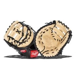 Outlet 😀 Rawlings Heart of the Hide 13" First Base Mitt: PRODCTCB Black, Tan ⭐