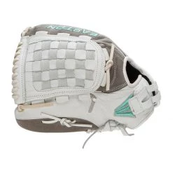 Buy 🤩 Easton Fundamental 12.5" Fastpitch Softball Glove: FMFP125 Grey, Teal, White ⌛ -Glovegear Store 5ab8 11 21 easton fundamental 12 5 fastpitch softball glove fmfp125 35286 7 l