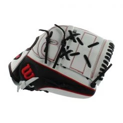 Best Sale ⭐ Wilson A2000 SuperSkin 12.25" Monica Abbott Fastpitch Softball Glove: WTA20RF19MA14GM Black, Red, White 🛒 -Glovegear Store 5ad4 07 18 30509 3 m