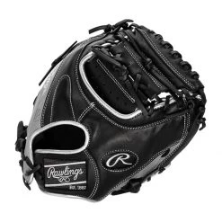 Flash Sale ⌛ Rawlings Encore 32" Baseball Catcher's Mitt: ECCM32-23B Black, Grey, Silver ⭐ -Glovegear Store 5b28 12 21 rawlings encore 32 baseball catchers mitt eccm32 23b 34592 3 l
