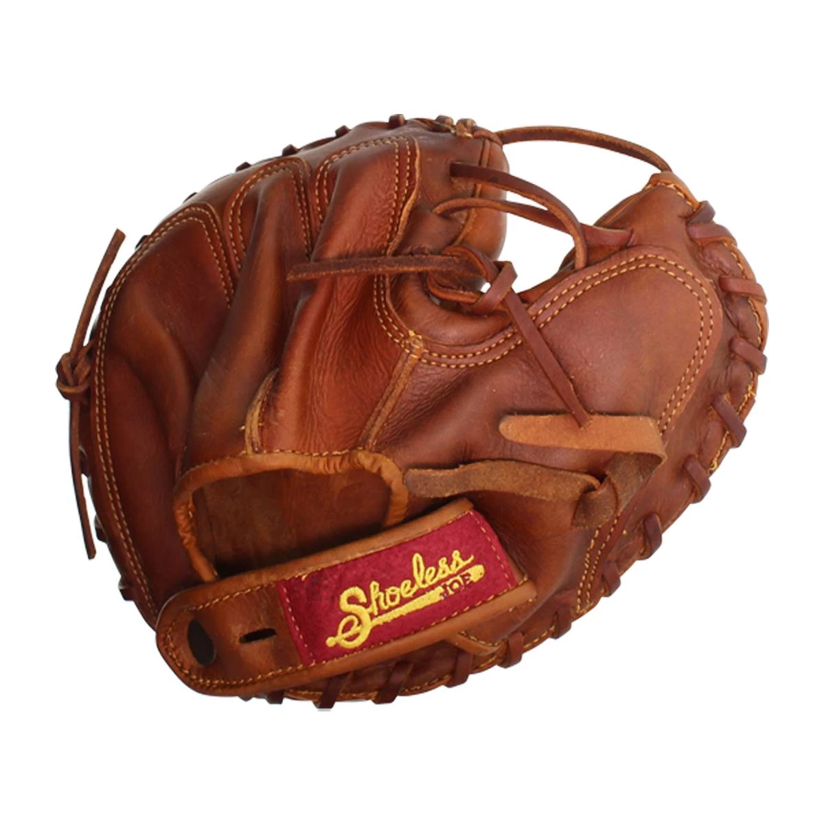 Best deal 🌟 Shoeless Joe Golden Age Series Catcher's Mitt: 1915 Brown 🎁 5 Best deal 🌟 Shoeless Joe Golden Age Series Catcher's Mitt: 1915 Brown 🎁 - Image 3