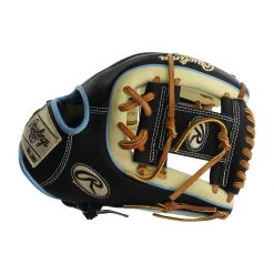 Budget ⌛ Rawlings Heart of the Hide 11.75" Baseball Glove: PRO315-2CBC Black, Blue, Tan 🤩 -Glovegear Store 5d28 06 20 rawlings heart of the hide 11 75 baseball glove pro315 2cbc 33263 4 l