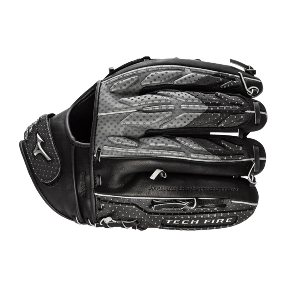 Coupon ❤️ Mizuno Techfire 12.5" Slow Pitch Softball Glove: GTF1250 Black, Grey ❤️ 7 Coupon ❤️ Mizuno Techfire 12.5" Slow Pitch Softball Glove: GTF1250 Black, Grey ❤️ - Image 5