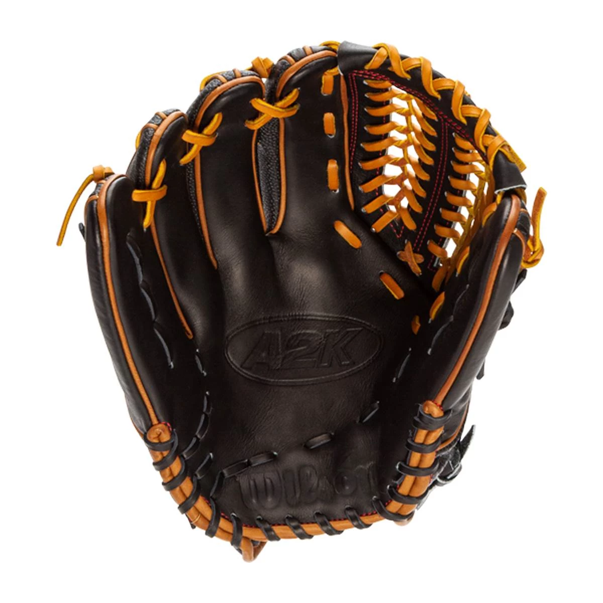 Promo ๐ Wilson A2K 11.75" SuperSkin Baseball Glove: WBW1000631175 Black, Tan ๐ 4 Promo ๐ Wilson A2K 11.75" SuperSkin Baseball Glove: WBW1000631175 Black, Tan ๐ - Image 2
