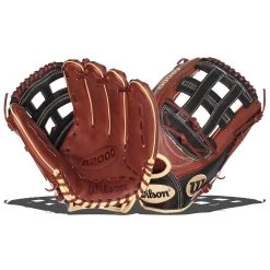 Hot Sale 🛒 Wilson A2000 12.75" Baseball Glove: WTA20RB201799 Brown, Red ✨ -Glovegear Store 5eb8 04 20 wilson a2000 12 75 baseball glove wta20rb201799 31793 8 l