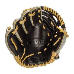 Cheapest 🧨 Wilson A2000 SuperSkin 1799 12.75" Baseball Glove: WBW1001121275 Black, Grey ✔️ -Glovegear Store 5ff3 10 21 wilson a2000 superskin 1799 12 75 baseball glove wbw1001121275 33616 13 l