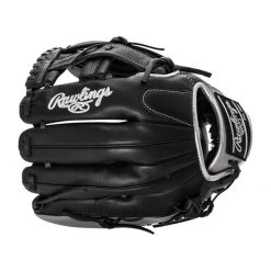 Flash Sale ⌛ Rawlings Encore 12.25" Baseball Glove: EC1225-6B Black, Grey, Silver 🎁 -Glovegear Store 601c 12 21 rawlings encore 12 25 baseball glove ec1225 6b 34591 9 l