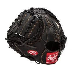 Discount 🌟 Rawlings Renegade 32.5" Youth Catcher's Mitt: RCM325B Black 💯 -Glovegear Store 60d6 10 21 rawlings renegade 32 5 youth catchers mitt rcm325b 30556 3 l