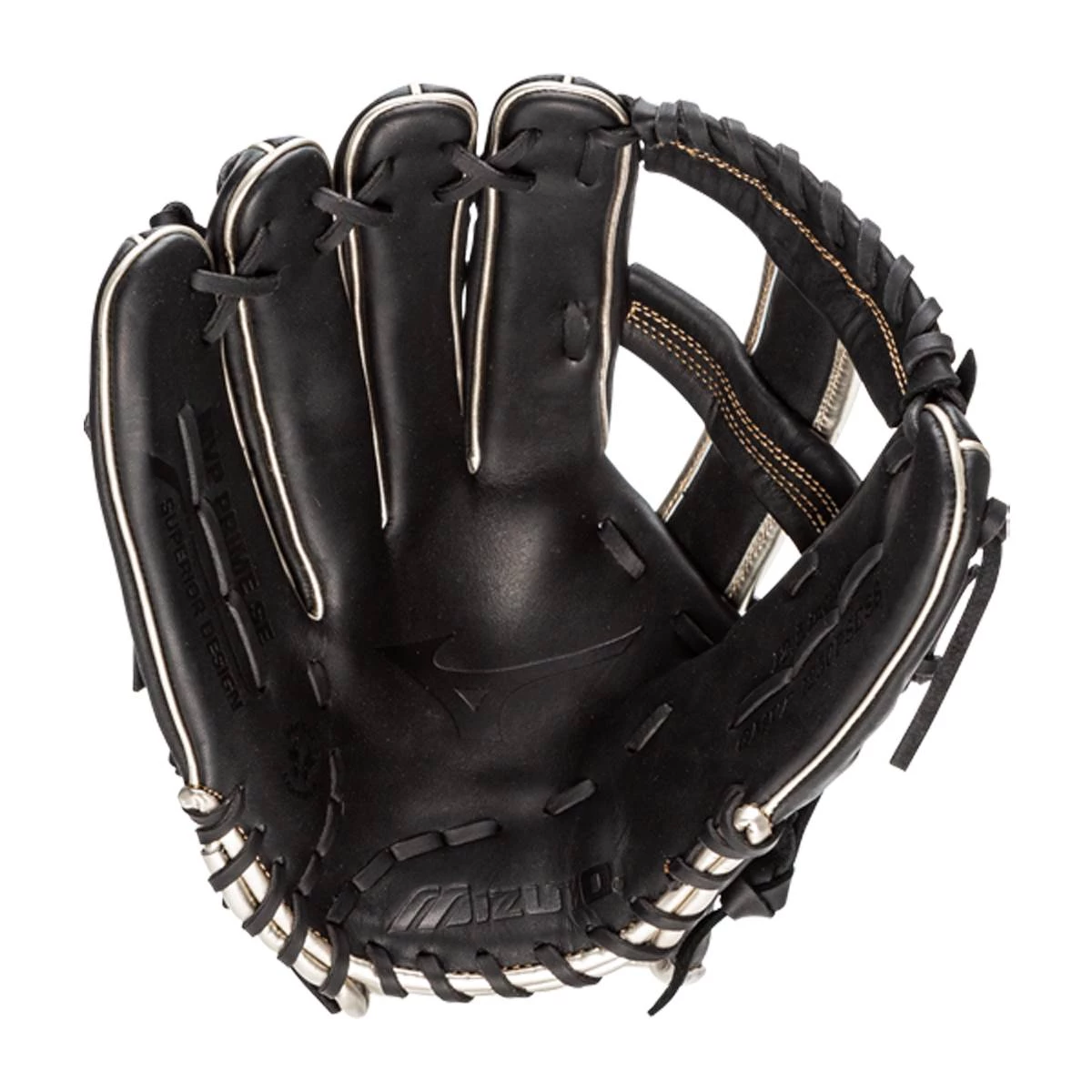 Discount ✔️ Mizuno MVP Prime SE 12.5'' Slow Pitch Softball Glove: GMVP1250PSES8 Black/Gold Black, Yellow 😉 4 Discount ✔️ Mizuno MVP Prime SE 12.5'' Slow Pitch Softball Glove: GMVP1250PSES8 Black/Gold Black, Yellow 😉 - Image 2