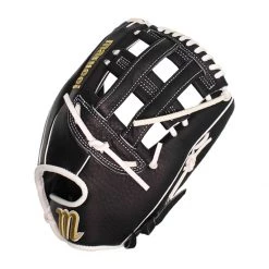 Deals 💯 Marucci Palmetto Series 12.50" Fastpitch Softball Glove: MFGPL1250FP Black, White 🌟 -Glovegear Store 61d5 08 19 31655 2 l