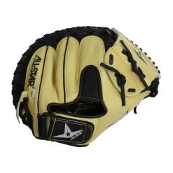Cheapest 👏 All Star Young Pro 31.5" Youth Catcher's Mitt: CM1200BT Black, Tan 👍 -Glovegear Store 6278 04 19 12121 6 m