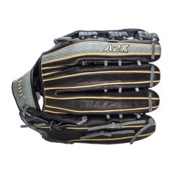 Brand new ⭐ Wilson A2K 1775 Spin Control 12.75" Baseball Glove: WBW1004131275 Black, Grey 🔥 -Glovegear Store 62a7 06 21 wilson a2k 1775 spin control 12 75 baseball glove wbw1004131275 34679 8 l