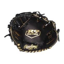 New 🔥 Rawlings R9 11.75" Baseball Glove: R9205-4BG Black, Gold ✨ -Glovegear Store 62b4 11 20 rawlings r9 11 75 baseball glove r9205 4bg 33539 6 l