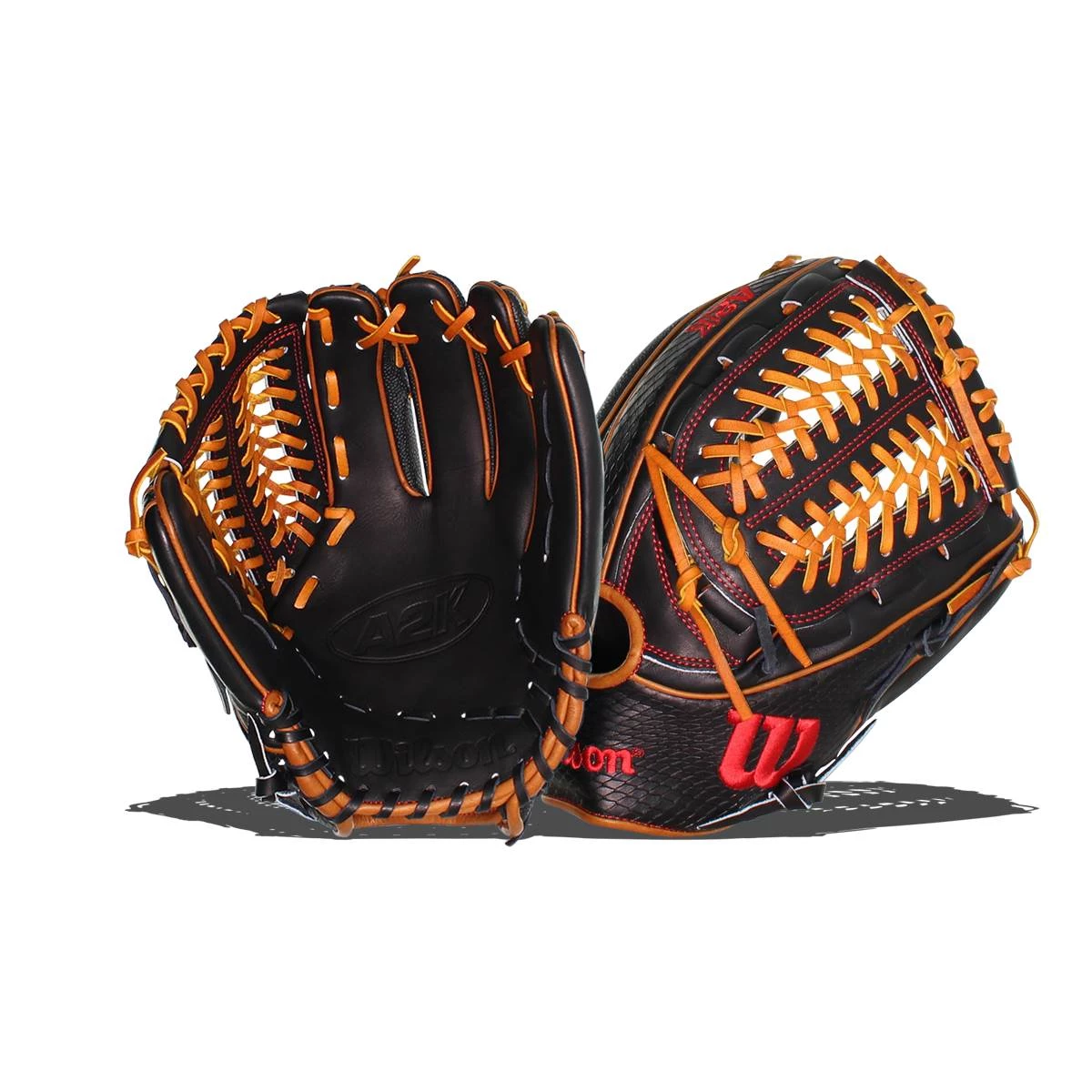 Promo ๐ Wilson A2K 11.75" SuperSkin Baseball Glove: WBW1000631175 Black, Tan ๐ 10 Promo ๐ Wilson A2K 11.75" SuperSkin Baseball Glove: WBW1000631175 Black, Tan ๐ - Image 8