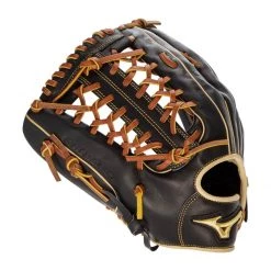 Flash Sale ⭐ Mizuno Pro Select 12.75" Baseball Glove: GPS2-700DS Black, Tan 🌟 -Glovegear Store 63ab 12 21 mizuno pro select 12 75 baseball glove gps2 700ds 34543 016 l