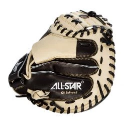 Budget 🛒 All Star Pro 35" Catcher's Mitt: CM3100BT Black, Brown ✨ -Glovegear Store 6572 07 21 all star pro 35 catchers mitt cm3100bt 7312 6 l