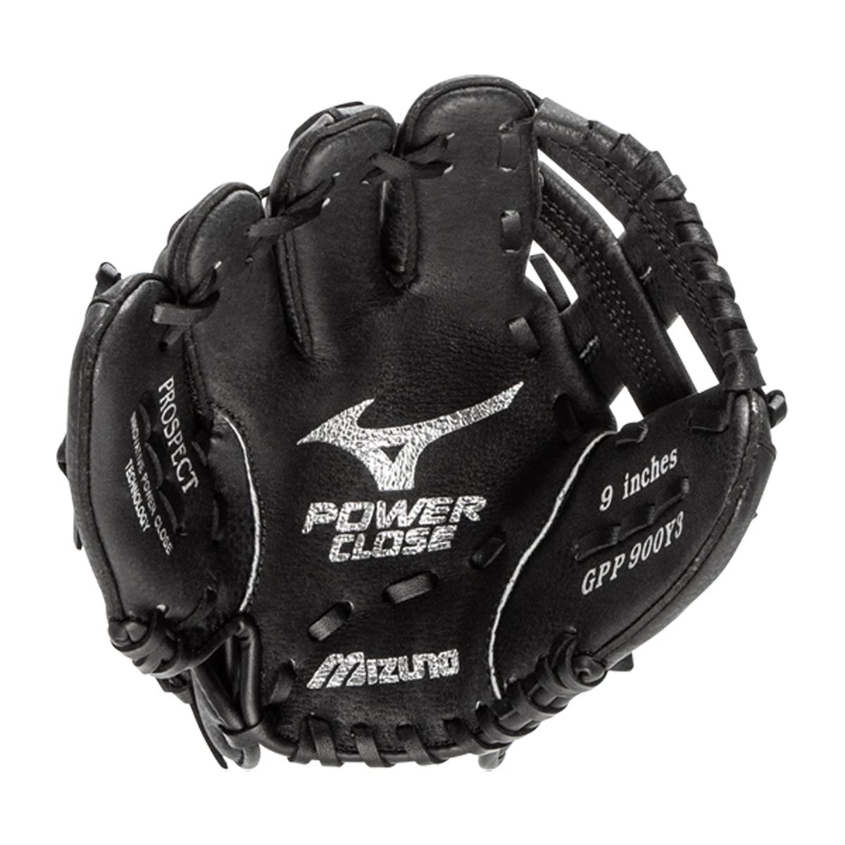 Hot Sale ⌛ Mizuno Prospect PowerClose 9" Youth Baseball Glove: GPP900Y3 Black 👍 8 Hot Sale ⌛ Mizuno Prospect PowerClose 9" Youth Baseball Glove: GPP900Y3 Black 👍 - Image 6