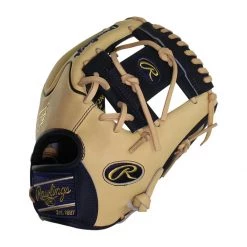Budget 🌟 Rawlings Heart of the Hide R2G 11.5" Baseball Glove: PROR204W-2NC Navy, Tan 🎉 -Glovegear Store 6621 10 20 rawlings heart of the hide r2g 11 5 baseball glove pror204w 2nc 33491 3 l