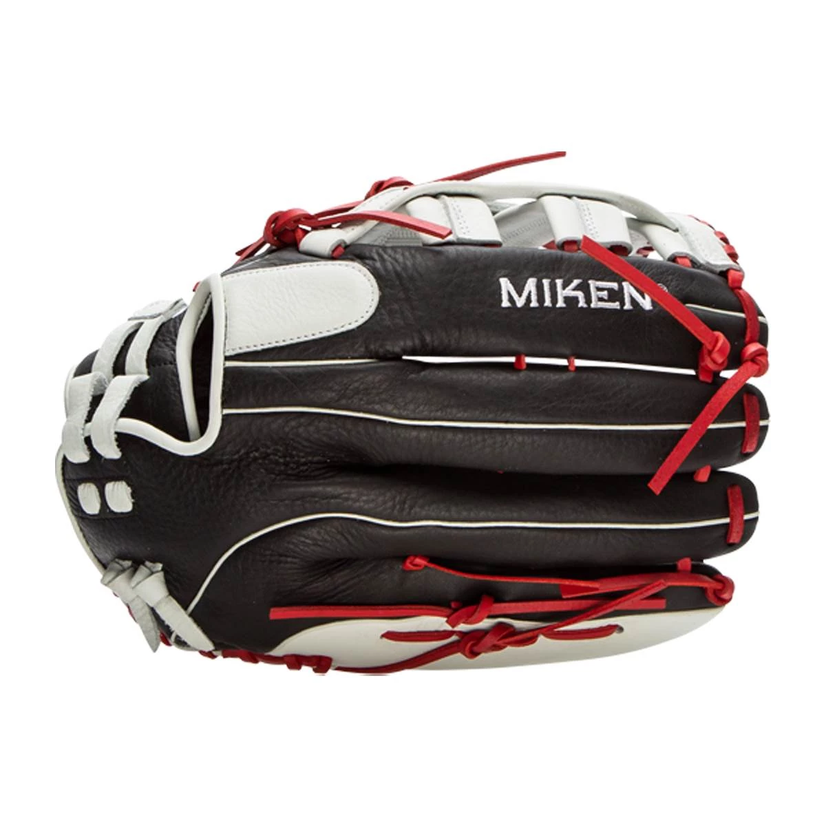 Buy 👍 Miken Player Series 15" Slow Pitch Softball Glove: PS150-PH Black, Red, White 😀 7 Buy 👍 Miken Player Series 15" Slow Pitch Softball Glove: PS150-PH Black, Red, White 😀 - Image 5