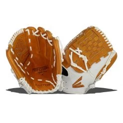 Outlet ⌛ Easton Professional Collection 12" Fastpitch Softball Glove: PC1200FP Brown, White 🤩 -Glovegear Store 67eb 08 18 30241 l