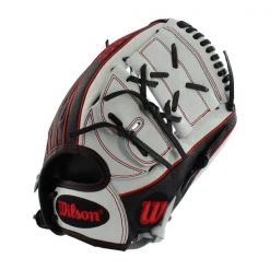 Best Sale ⭐ Wilson A2000 SuperSkin 12.25" Monica Abbott Fastpitch Softball Glove: WTA20RF19MA14GM Black, Red, White 🛒 -Glovegear Store 6871 07 18 30509 2 m