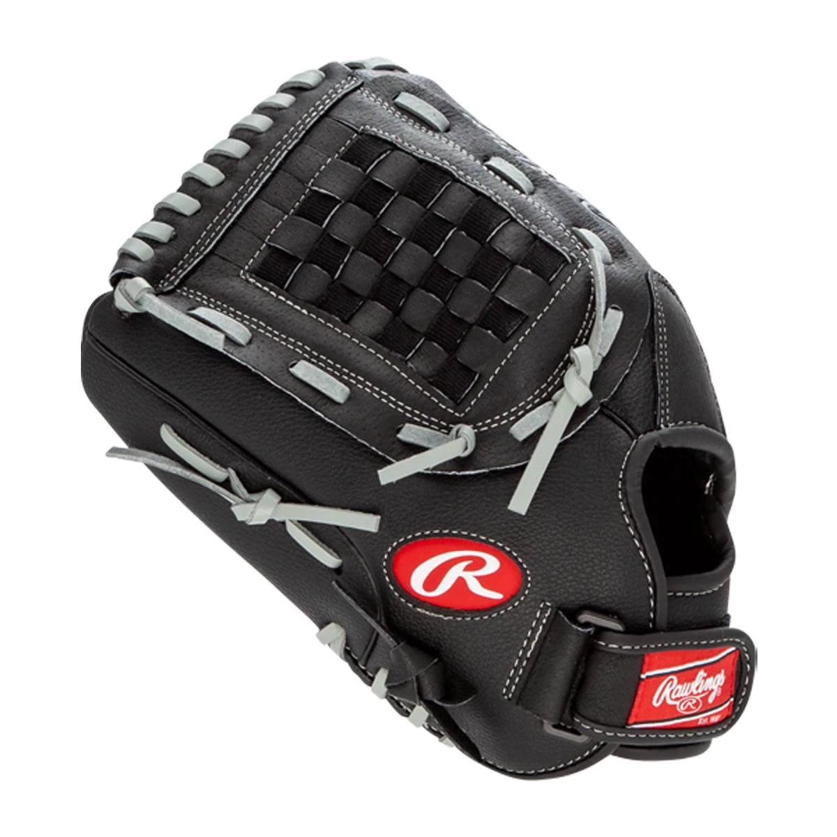 Deals 👏 Rawlings RSB 12" Slow Pitch Softball Glove: RSB120GB Black, Grey 🛒 4 Deals 👏 Rawlings RSB 12" Slow Pitch Softball Glove: RSB120GB Black, Grey 🛒 - Image 2