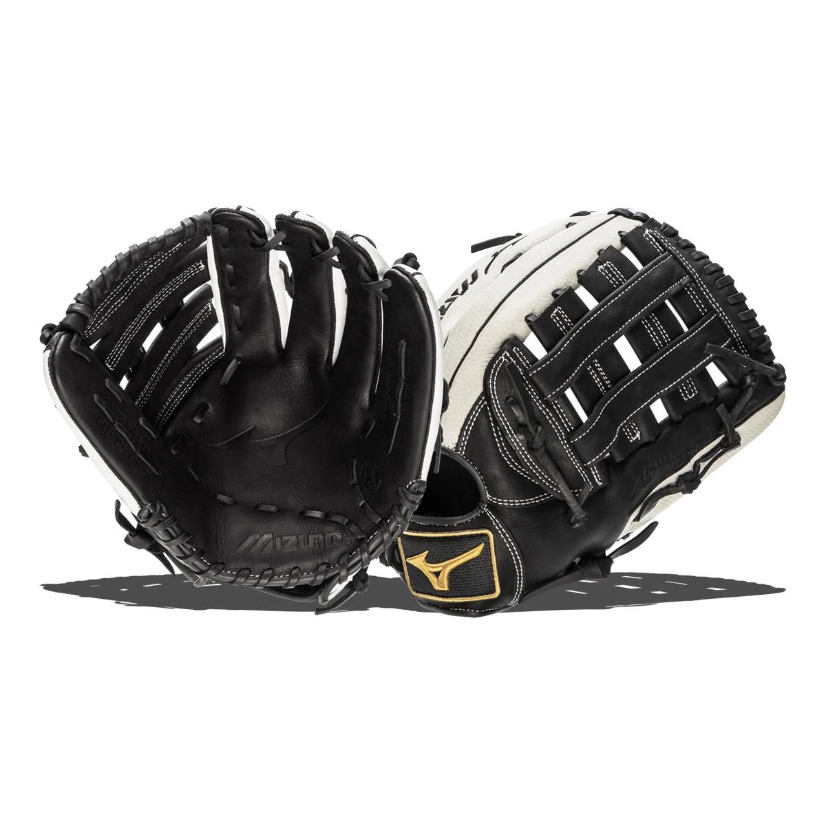 Best Sale ✨ Mizuno MVP Prime 12.75" Baseball Glove: GMVP1276P4 Black, White 🌟 10 Best Sale ✨ Mizuno MVP Prime 12.75" Baseball Glove: GMVP1276P4 Black, White 🌟 - Image 8