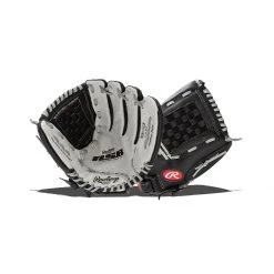 Coupon 🎁 Rawlings RSB 12.5" Slow Pitch Softball Glove: RSB125GB Black, Grey ⌛