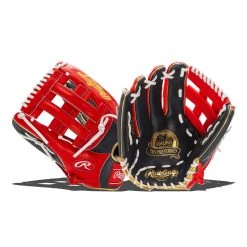 Cheap 🎁 Rawlings Pro Preferred 12.75" Ronald Acuna Jr. Baseball Glove: PROSRA13 Navy, Red ✨