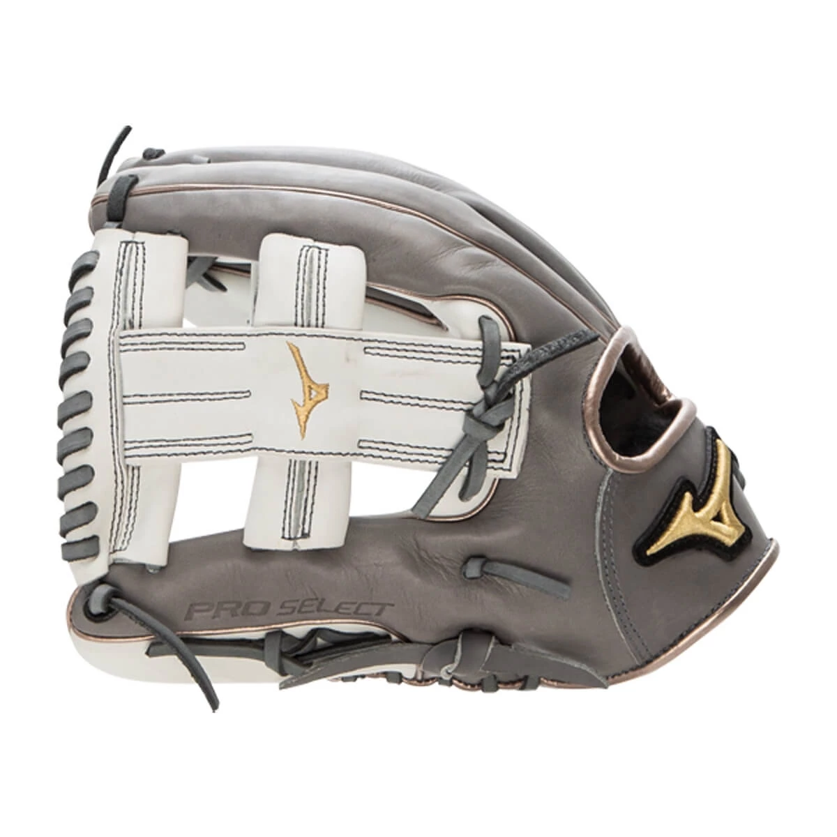 Promo ⭐ Mizuno Pro Select 11.75" Fastpitch Softball Glove: GPSF2-1175 Grey, White 😉 6 Promo ⭐ Mizuno Pro Select 11.75" Fastpitch Softball Glove: GPSF2-1175 Grey, White 😉 - Image 4