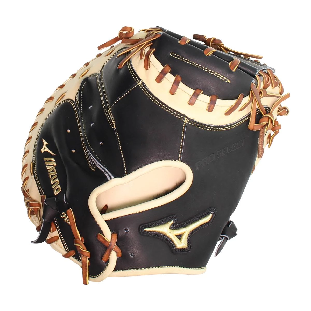 Coupon 😉 Mizuno Pro Select 33.5" Catcher's Mitt: GPS1BK-335C Black, Brown 😍 7 Coupon 😉 Mizuno Pro Select 33.5" Catcher's Mitt: GPS1BK-335C Black, Brown 😍 - Image 5