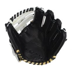 Deals 🔔 Rawlings Encore 11.25" Baseball Glove: EC1125-20BW Black, White 😍