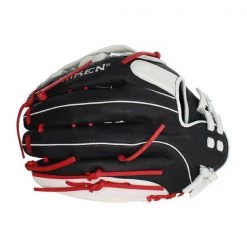 Cheapest 🛒 Miken Player Series 14" Slow Pitch Softball Glove: PS140-PH Black, Red, White 🎁 -Glovegear Store 6eb8 02 19 31199 4 m