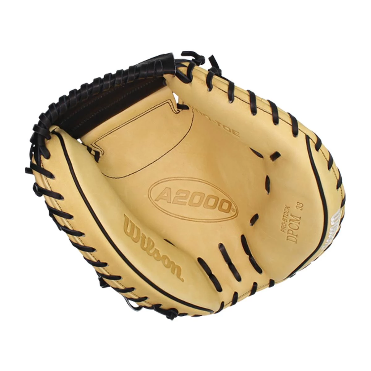 Promo 🧨 Wilson A2000 33" Catcher's Mitt: WTA20RB19CM33 Black, Tan 🧨 7 Promo 🧨 Wilson A2000 33" Catcher's Mitt: WTA20RB19CM33 Black, Tan 🧨 - Image 5