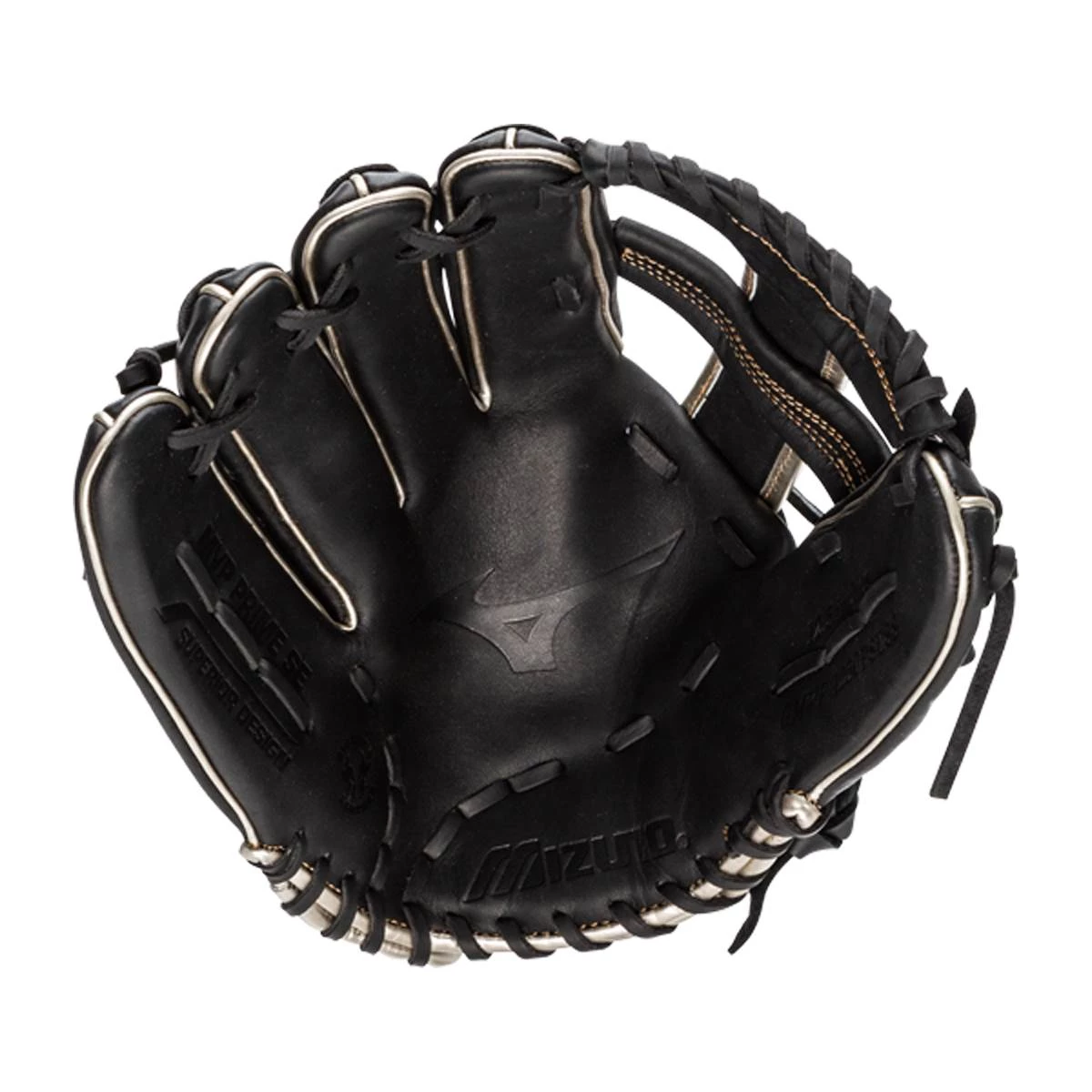 Discount ✔️ Mizuno MVP Prime SE 12.5'' Slow Pitch Softball Glove: GMVP1250PSES8 Black/Gold Black, Yellow 😉 8 Discount ✔️ Mizuno MVP Prime SE 12.5'' Slow Pitch Softball Glove: GMVP1250PSES8 Black/Gold Black, Yellow 😉 - Image 6