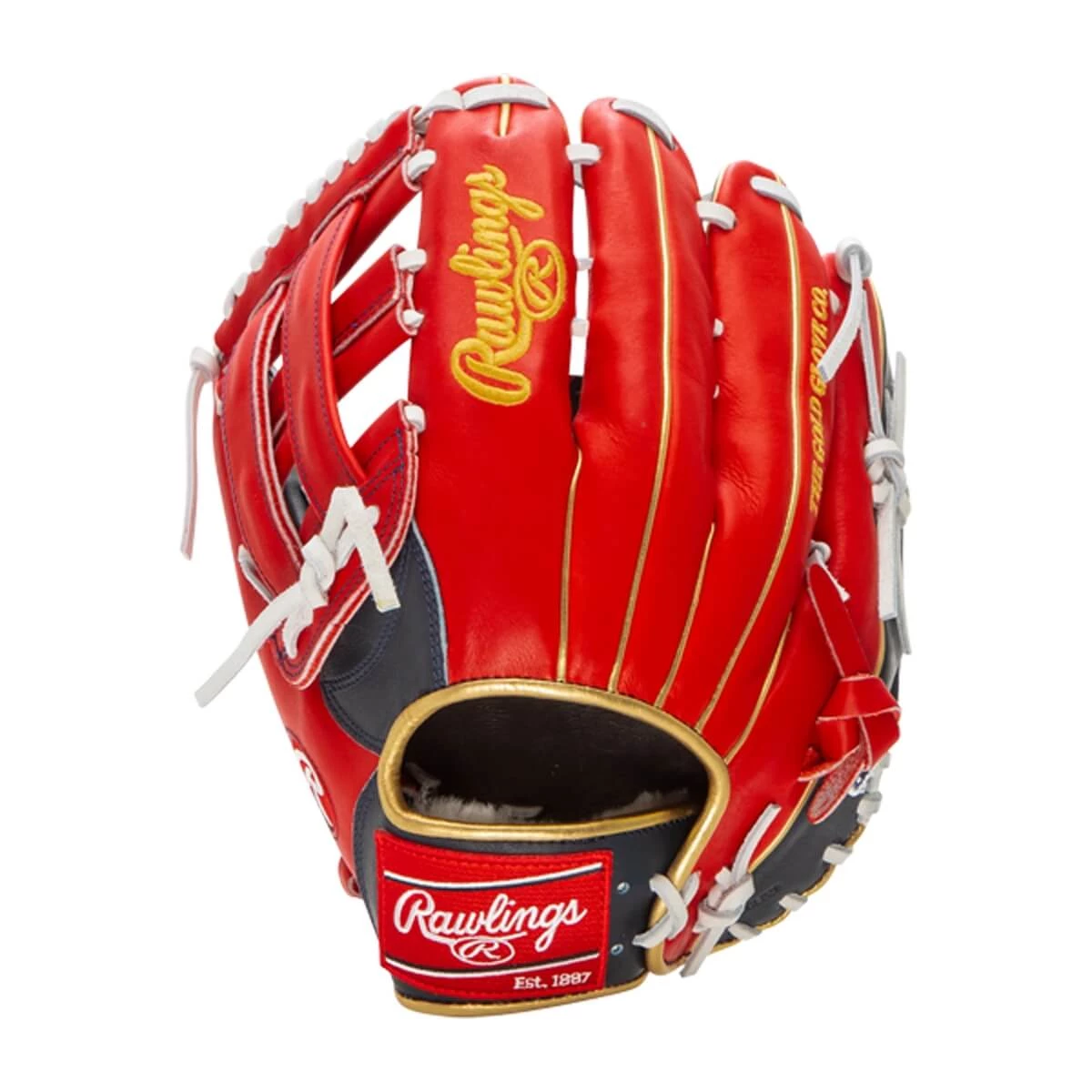 Cheap 🎁 Rawlings Pro Preferred 12.75" Ronald Acuna Jr. Baseball Glove: PROSRA13 Navy, Red ✨ 9 Cheap 🎁 Rawlings Pro Preferred 12.75" Ronald Acuna Jr. Baseball Glove: PROSRA13 Navy, Red ✨ - Image 7