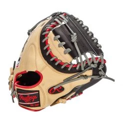 Wholesale ✔️ Rawlings Heart of the Hide R2G Contour 33" Baseball Catcher's Mitt: PRORCM33UC Black, Red, Tan 😉 -Glovegear Store 783b 12 21 rawlings heart of the hide r2g contour 33 baseball catchers mitt prorcm33uc 34611 3 l