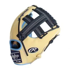 Outlet 🔔 Rawlings Heart of the Hide 11.5" Baseball Glove: PRO204-20CB Blue, Tan ⭐ -Glovegear Store 7915 03 20 rawlings heart of the hide 11 5 baseball glove pro204 20cb 33266 3 l