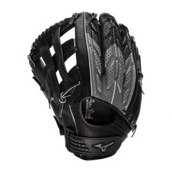 Promo 👏 Mizuno Techfire 13" Slow Pitch Softball Glove: GTF1300 Black, Grey ❤️ -Glovegear Store 7a02 08 21 mizuno techfire 13 slow pitch softball glove gtf1300 34555 13 l