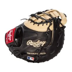 Outlet 😀 Rawlings Heart of the Hide 13" First Base Mitt: PRODCTCB Black, Tan ⭐ -Glovegear Store 7a36 12 21 rawlings heart of the hide 13 first base mitt prodctcb 29900 5 l