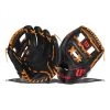 Hot Sale ✔️ Wilson A2K 11.5" SuperSkin Baseball Glove: WBW100059115 Black, Tan 🌟 -Glovegear Store 7e4d 07 20 wilson a2k 11 5 superskin baseball glove wbw100059115 33315 1 l