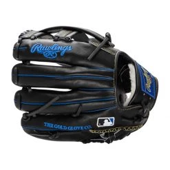 Outlet ✔️ Rawlings Pro Preferred 11.5" Baseball Glove: PROSNP4-20BR Black, Blue 🌟 -Glovegear Store 7f1e 12 21 rawlings pro preferred 11 5 baseball glove prosnp4 20br 34617 5 l