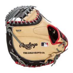 Wholesale ✔️ Rawlings Heart of the Hide R2G Contour 33" Baseball Catcher's Mitt: PRORCM33UC Black, Red, Tan 😉 -Glovegear Store 804f 12 21 rawlings heart of the hide r2g contour 33 baseball catchers mitt prorcm33uc 34611 5 l