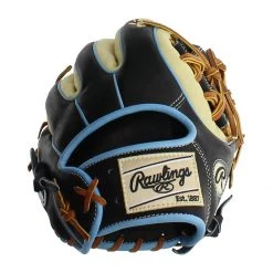Budget ⌛ Rawlings Heart of the Hide 11.75" Baseball Glove: PRO315-2CBC Black, Blue, Tan 🤩 -Glovegear Store 8114 06 20 rawlings heart of the hide 11 75 baseball glove pro315 2cbc 33263 7 l