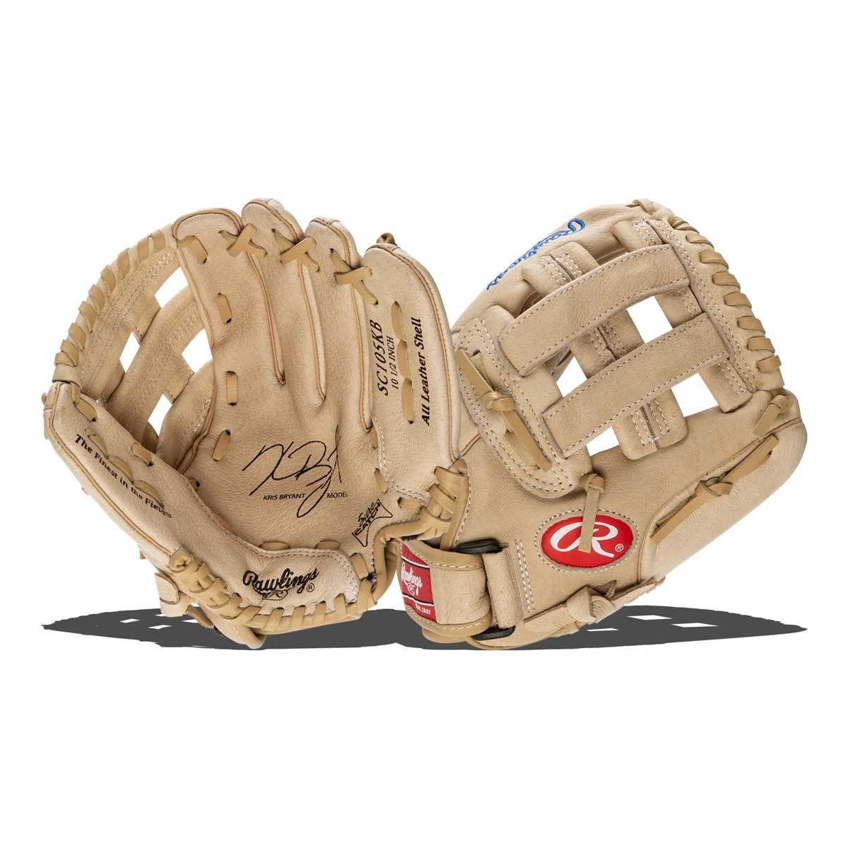Best Sale ❤️ Rawlings Sure Catch 10.5" Kris Bryant Youth Baseball Glove: SC105KB Tan ✔️ 3 Best Sale ❤️ Rawlings Sure Catch 10.5" Kris Bryant Youth Baseball Glove: SC105KB Tan ✔️