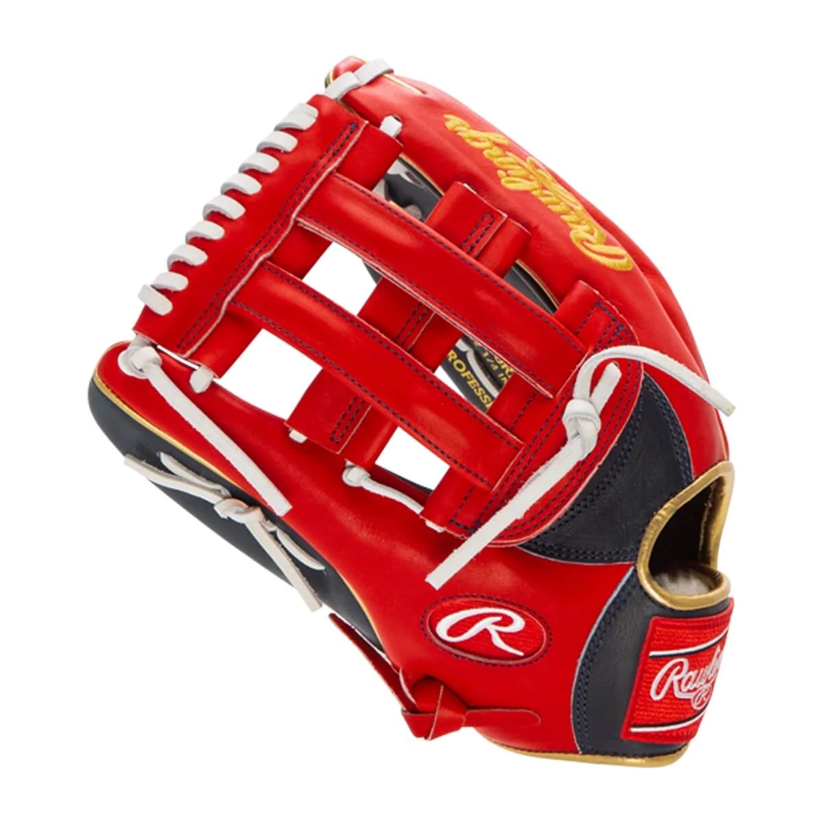 Cheap 🎁 Rawlings Pro Preferred 12.75" Ronald Acuna Jr. Baseball Glove: PROSRA13 Navy, Red ✨ 5 Cheap 🎁 Rawlings Pro Preferred 12.75" Ronald Acuna Jr. Baseball Glove: PROSRA13 Navy, Red ✨ - Image 3