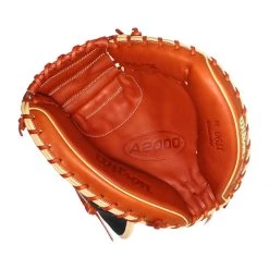 Brand new 👏 Wilson A2000 SuperSkin 1790 34" Baseball Catcher's Mitt: WBW10011834 Black, Brown 🎉