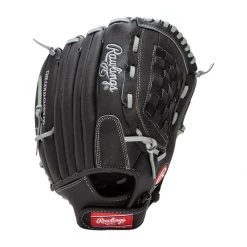 Hot Sale ❤️ Rawlings RSB 13" Slow Pitch Softball Glove: RSB130GB Black, Grey ❤️ -Glovegear Store 830b 12 21 rawlings rsb 13 slow pitch softball glove rsb130gb 34637 7 l
